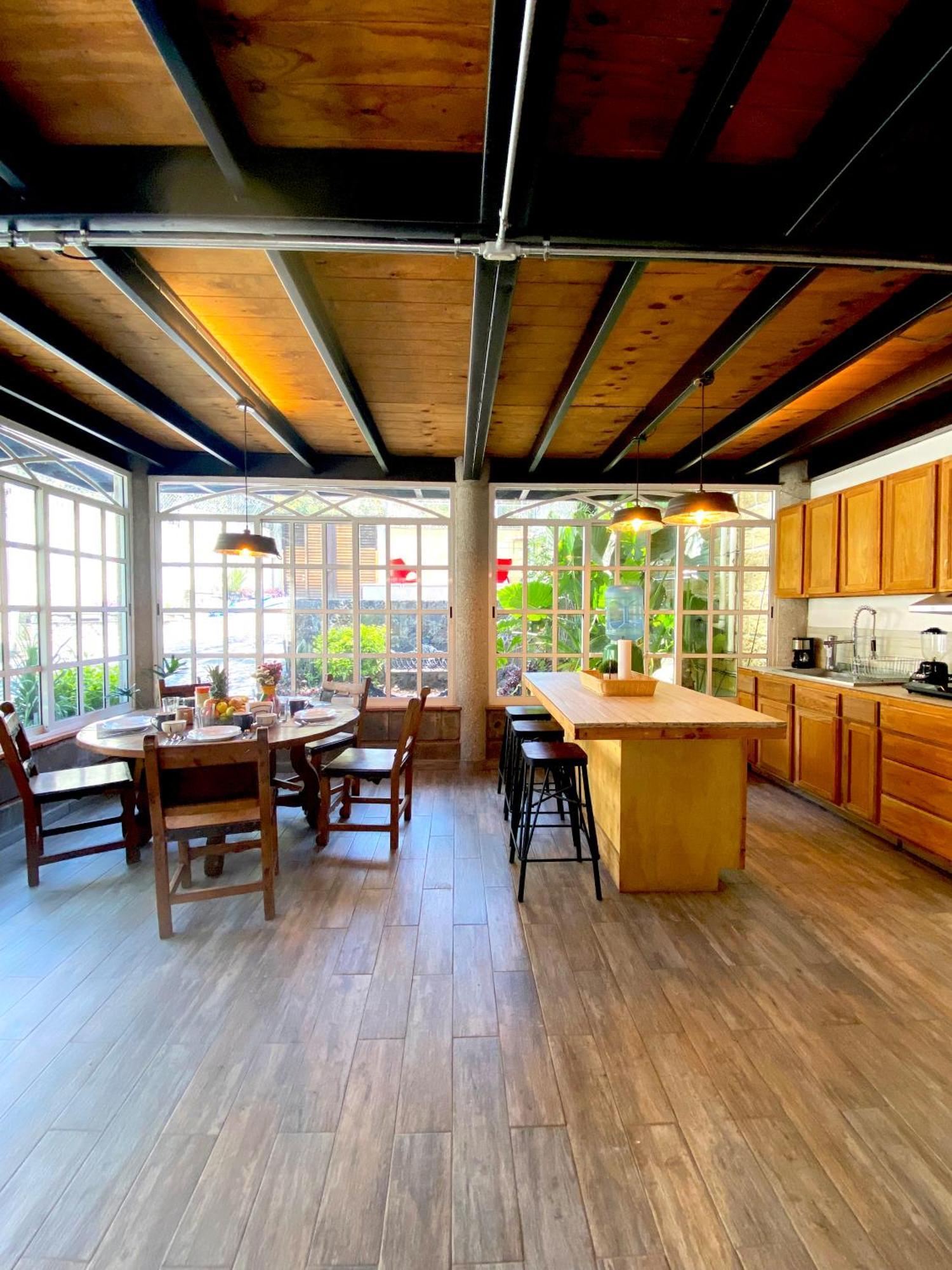 Casa Encino Con Alberca Climatizada En Tepoztlan别墅 外观 照片