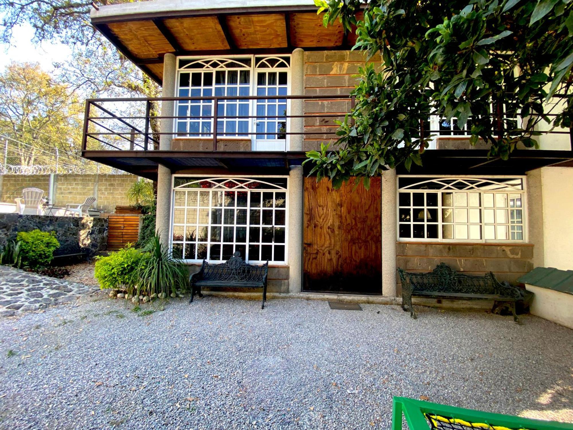 Casa Encino Con Alberca Climatizada En Tepoztlan别墅 外观 照片